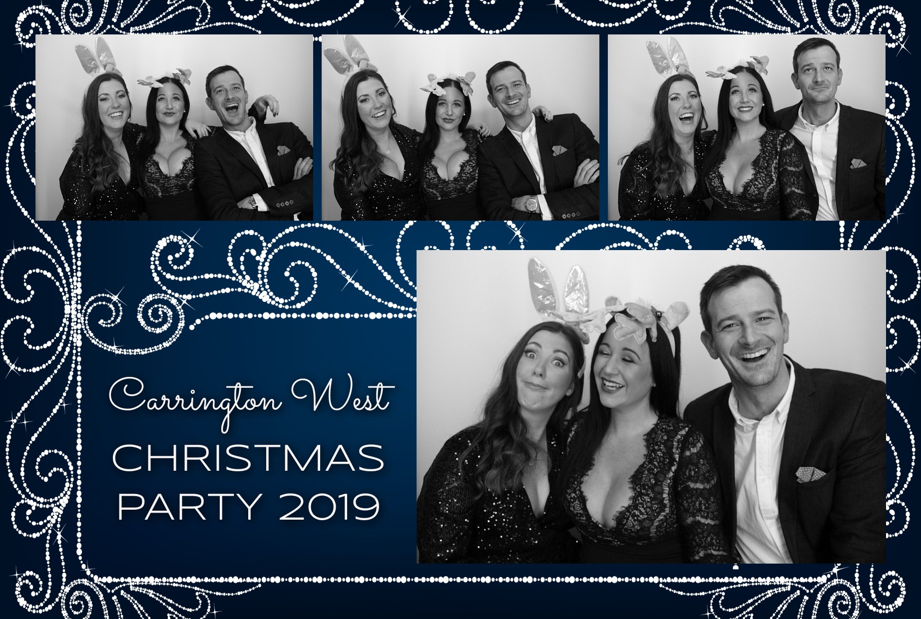 Carrington West Christmas Party 2019 | View more photos from the event at gallery.myphotoboothexperience.co.uk/u/MyPhotoBoothExperienceLtd/Carrington-West-Christmas-Party-2019
